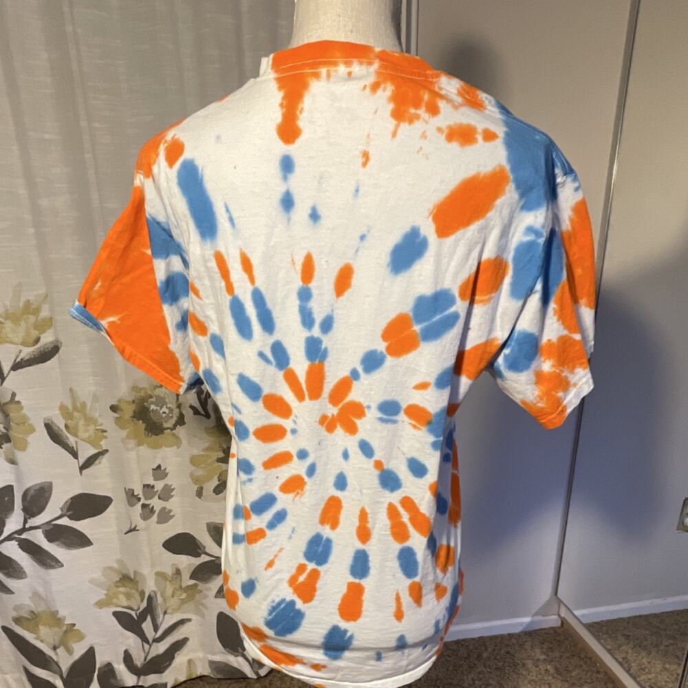 Grateful Dead Orange Crush Tie Dye T Denver Broncos Men’s M - Picture 4 of 7